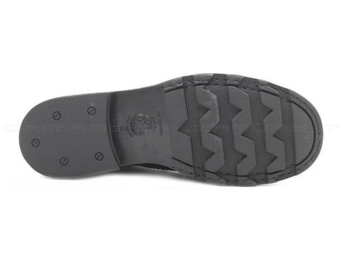 OXS Men's Frank Casual Ankle Boot in Black Leather